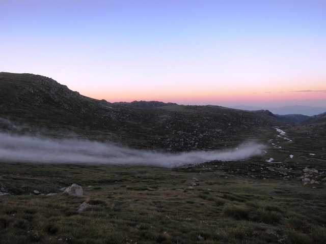 4 Sunrise & Mist over Wilkinson Creek.JPG