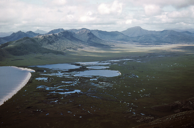 Lake Pedder & Maria Lakes, 1953.png