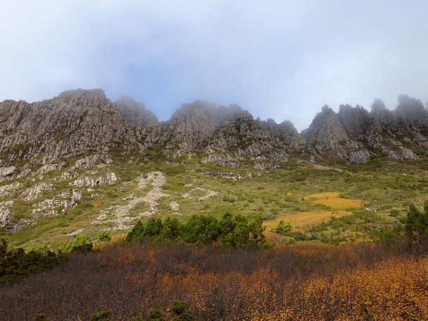 2019-05-04 Cradle Mountain 130a - Clouds over Cradle Mountain.JPG