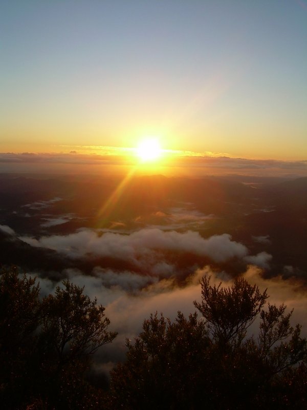 Sunrise from Mt Warning .JPG