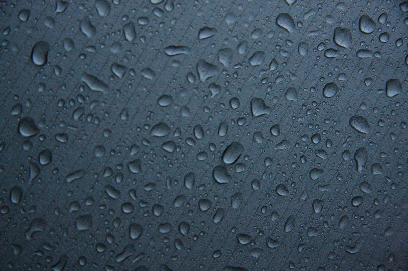 233 Raindrops on the outside, taken from the inside 10-3-11.JPG