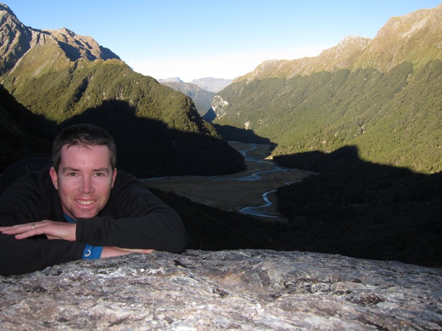 20 Looking down from Routeburn Falls towards the Flats.JPG