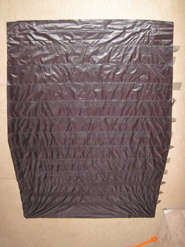 Baffles sewn one side.jpg